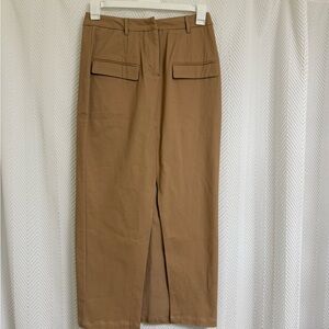 Chic Tan Pencil Skirt for Women